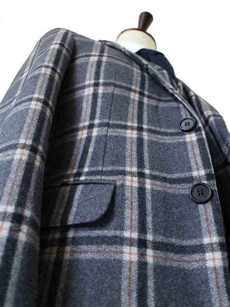 Grey Windowpane Plaid Tweed 3 Piece Suit 丨bdtailormade