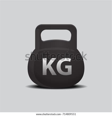 Weight Kilogram Icon Stock Vector Royalty Free 714809551