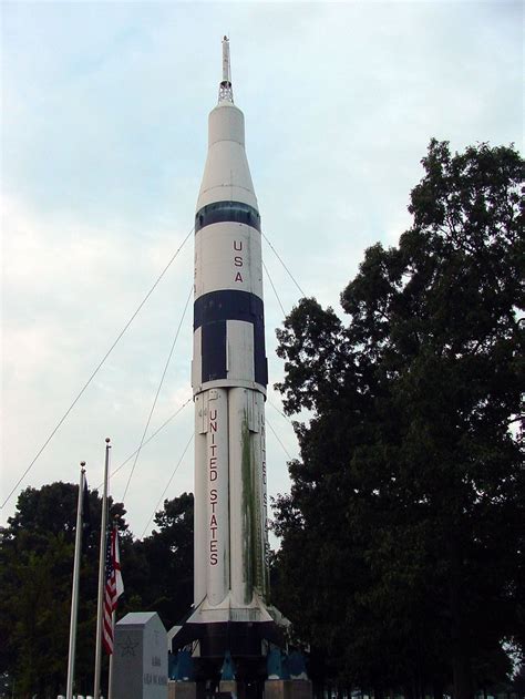 Saturn IB rocket unsafe to keep standing at Alabama rest stop | Space