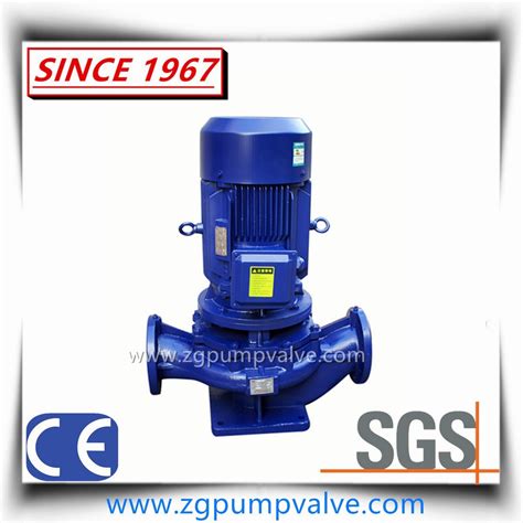 Centrifugal Chemical Vertical Inlinepipeline Circulating Water Pump