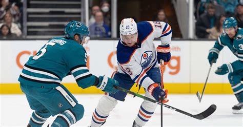 Projected Line Combinations For The Sharks Oilers The Hockey News