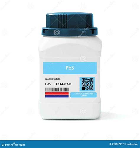 PbS - Lead(II) sulfide stock image. Image of substance - 293567217