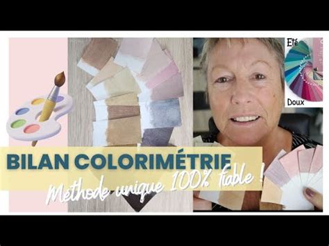 Votre Bilan Colorim Trie Sur Mesure Ma M Thode Youtube