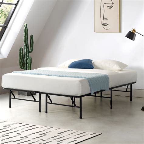 Wayfair Sleep™ 14" Foldable Steel Bed Frame & Reviews | Wayfair