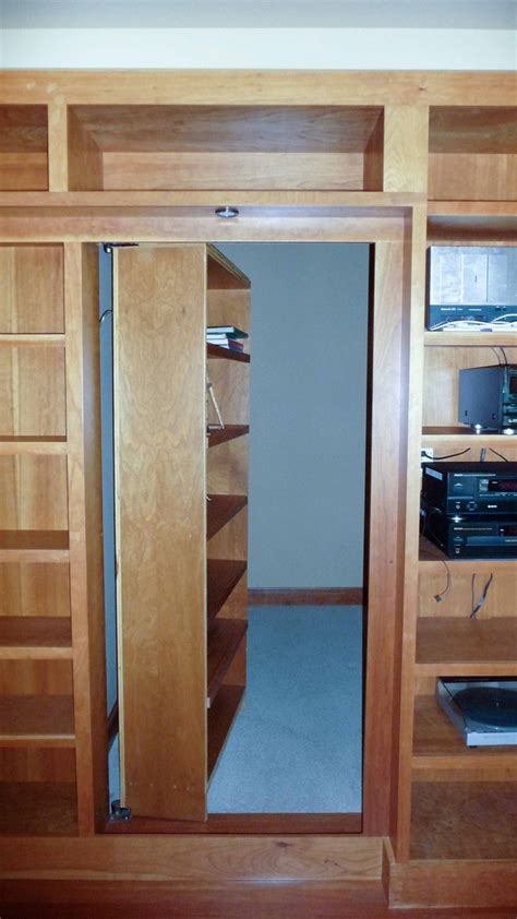 Diy Hidden Bookcase Door Plans Diy Crafts