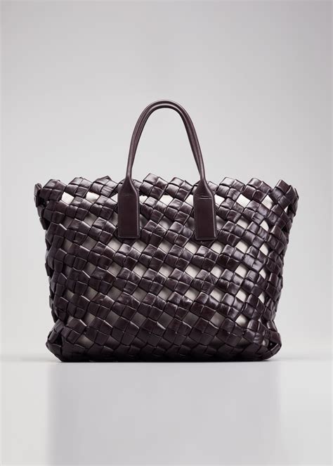 Bottega Veneta Intrecciato Medium Northsouth Tote Bag Bergdorf Goodman