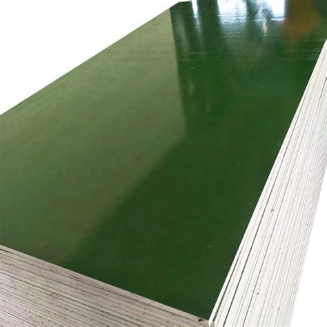 Green Pp Plastic Construction Plywood Film Faced Plywood Series As