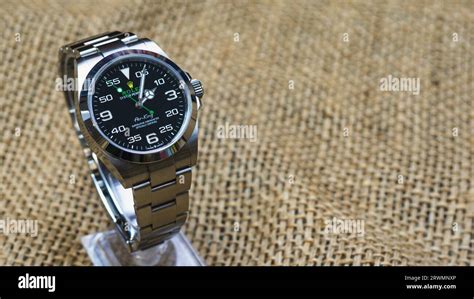 Photographs of a 2023 Rolex Air King Reference 126900 Stock Photo - Alamy