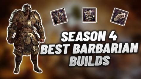 Diablo 4 Season 4: Best Barbarian Builds Tier List