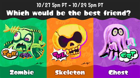 Splatoon 3 Splatoween” Event And Splatfest Detailed Nintendosoup