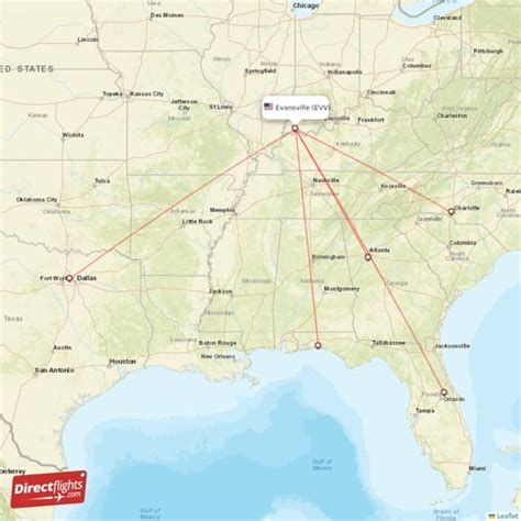 Direct Flights From Fort Wayne 13 Destinations FWA USA