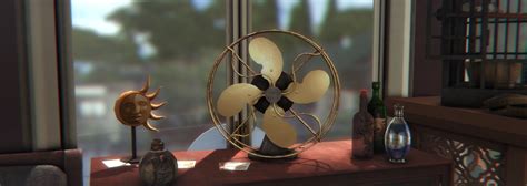 Functional Fans Setaccessorypose🌞 9 Animated — Hydrangea