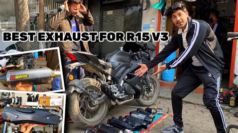 Trying Different Types Of Exhaust For Yamaha R V Bs Imported