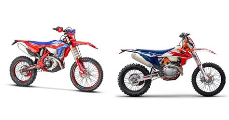 Motorrad Vergleich Beta Rr T Racing Vs Ktm Exc F Six