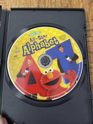 Sesame Street All Star Alphabet DVD 74645885797 EBay