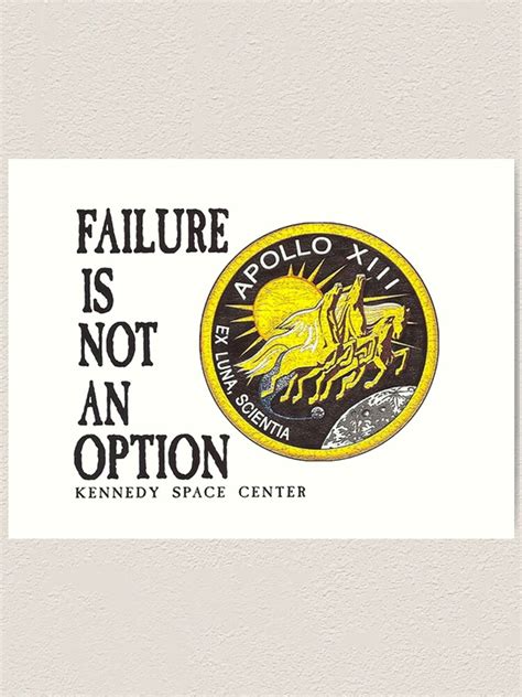 Apollo 13 Failure Is Not An Option Ubicaciondepersonascdmxgobmx