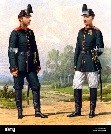 642 Changes in uniforms and armament of troops of the Russian Imperial army Stock Photo - Alamy