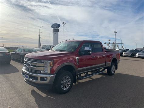 2019 Ford Superduty F 250 Lariat Ruby Red 67l Power Stroke® V8 Turbo Diesel Engine Big M