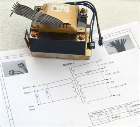 Trafo Transformator Volt V Wechselstrom V V V W