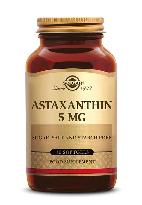 Solgar Astaxanthin 5 Mg 30 Softgels