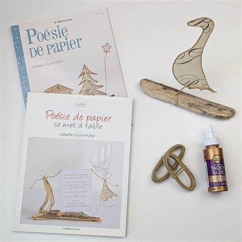 copy of Poésie de papier Isabelle Guiot Hullot colle Fil kraft armé