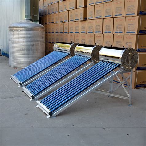 New Roof Outdoor Non Pressurized And Compact Solar Water Heater China