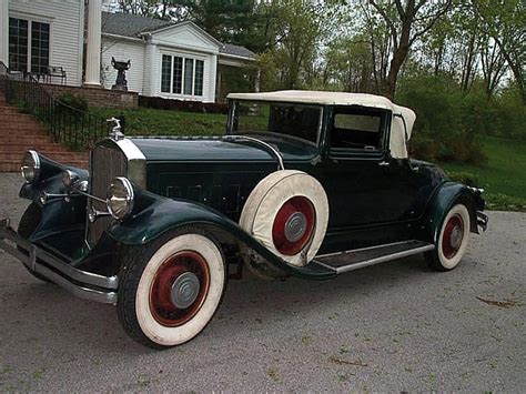 1930 Pierce Arrow Model A 144 Convertible Coupe Vintage Motor Cars At