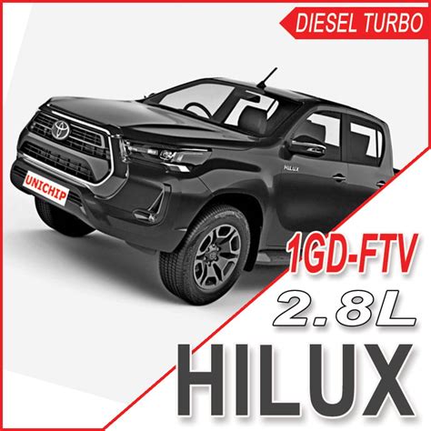 2021 Toyota Hilux 2.8L, 1GD-FTV, GD-6, Diesel Turbo | Unichip Automotive Performance