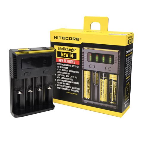 Intellicharger NEW I4 NITECORE Charger Vaping Wizard