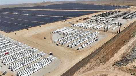 Mojave Desert Welcomes Massive Solar Plus Storage Park At Ca Air Force Base News