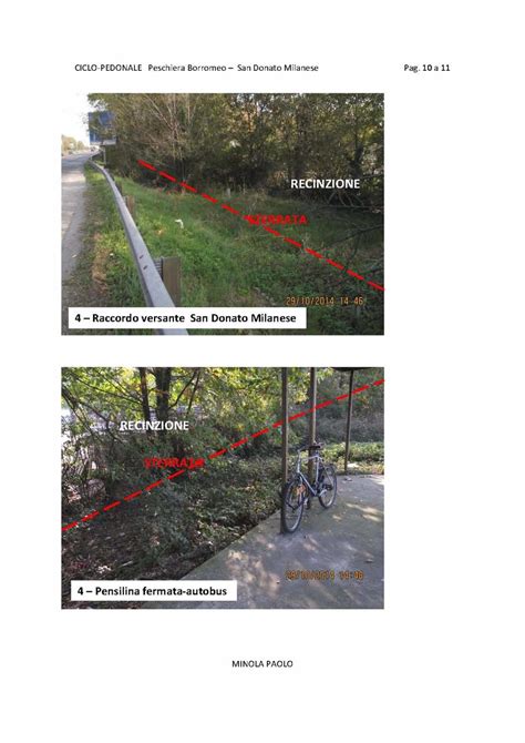 Ciclopedonale San Donato Peschiera La Soluzione Sotto Gli Occhi Di