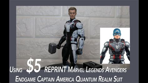 Display Pose Using Reprint Marvel Legends Avengers Endgame Captain