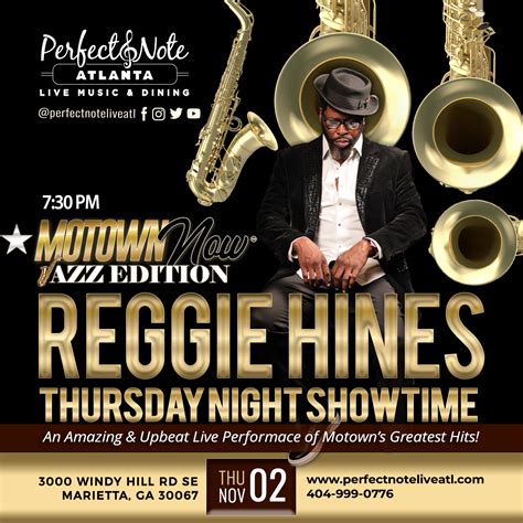 Reggie Hines Perfect Note Atlanta