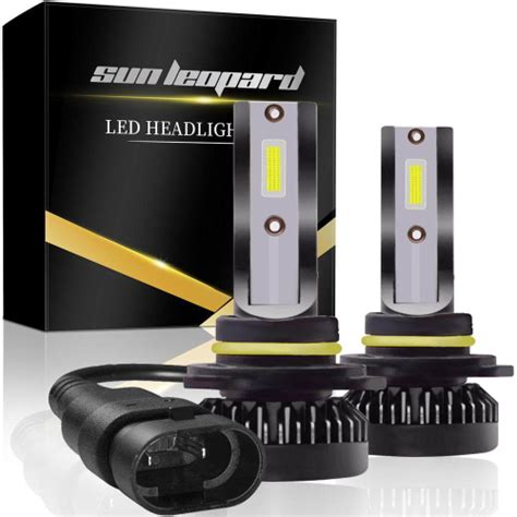 Kit de farol de conversão de LED 9012 Substitua lâmpadas halógenas hid