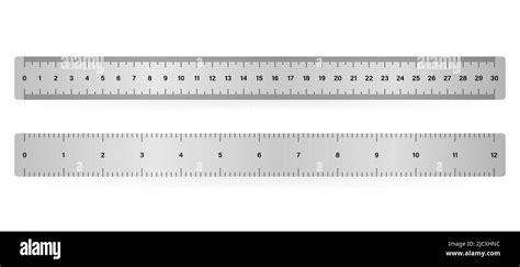 30cm Measure Tape Ruler School Metric Measurement Metric Ruler Stock