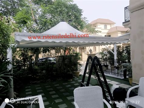 PVC Modular Pyramid Gazebo Tensile Structure In Delhi RS TENSILE