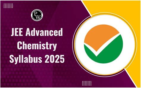 Jee Advanced Chemistry Syllabus Check Chapter Wise Weightage