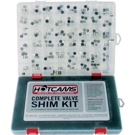 Hot Cams Valve Shim Kit For Honda Kawasaki Suzuki Yamaha HCSHIM02 EBay