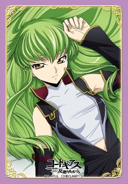 Broccoli Character Sleeve Mini Code Geass Lelouch Of The Rebellion C C 80 Pack Broccoli