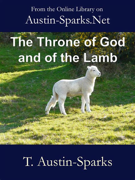 The Throne of God and of the Lamb - Austin-Sparks.Net