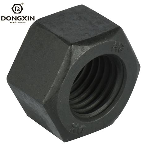 M8 M150 Carbon Steel Black Oxide DIN 934 2h Grade Hex Nut Nut And Bolt