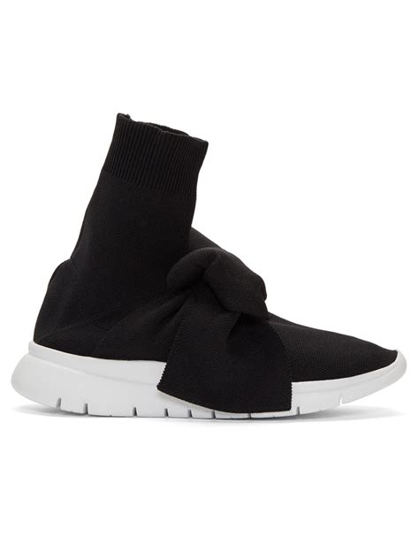 Joshua Sanders Black Knot Sock High Top Sneakers · Vergle