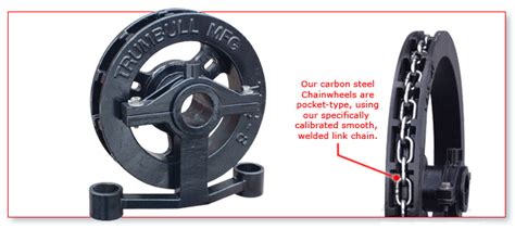 Carbon Steel Chainwheels Trumbull Manufacturing