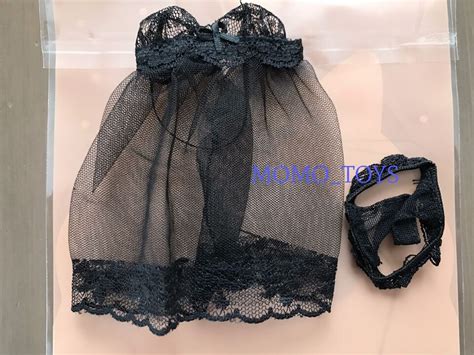 1 6 Sexy Lace Babydoll Chemise Set For 12 Phicen Hot Toys Female Figure USA EBay