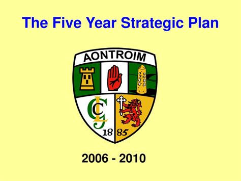 PPT The Five Year Strategic Plan PowerPoint Presentation Free