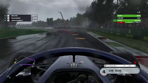 F1 2019 WORLD RECORD F2 Italy Wet Hotlap And Setup YouTube