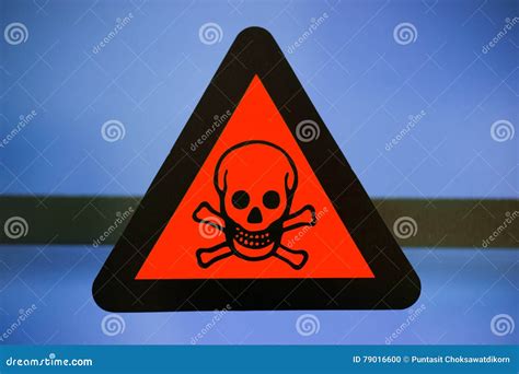 Label toxic chemicals. stock photo. Image of icon, plastic - 79016600