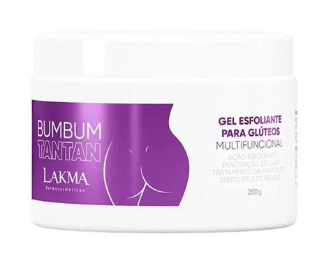 Bumbum Tantan Gel Esfoliante para Glúteos 250g LAKMA Mumabel