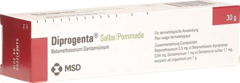 Diprogenta Salbe Tube G In Der Adler Apotheke