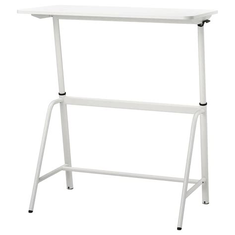 GLADHÖJDEN desk sit/stand, white, 393/8x235/8" - IKEA